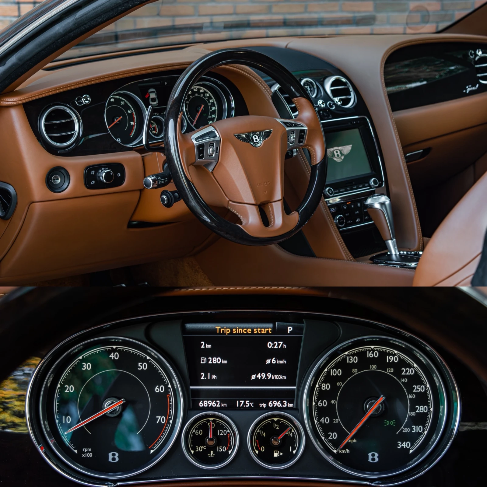Bentley Continental gt W12 Speed, снимка 10 - Автомобили и джипове - 56584190