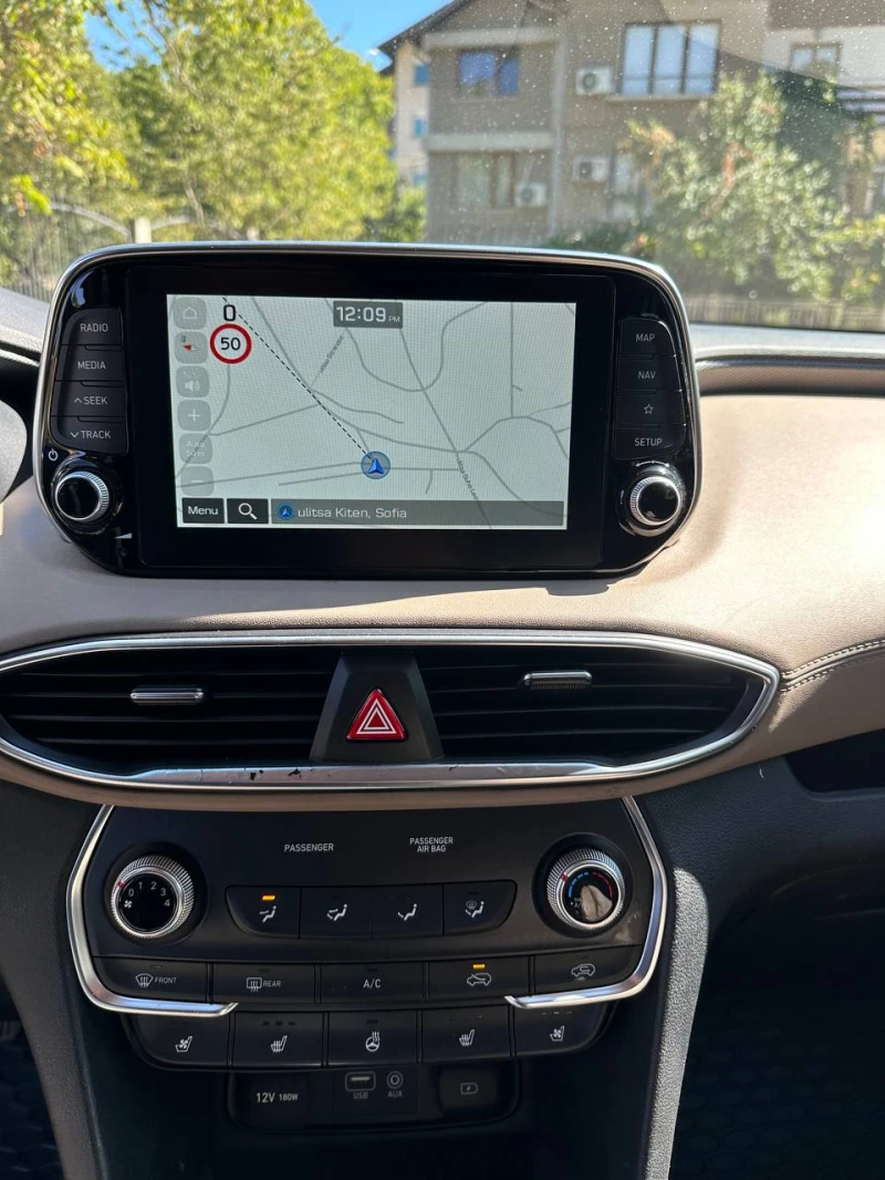 Hyundai Santa fe SEL 2.4L 4WD, снимка 9 - Автомобили и джипове - 52367749