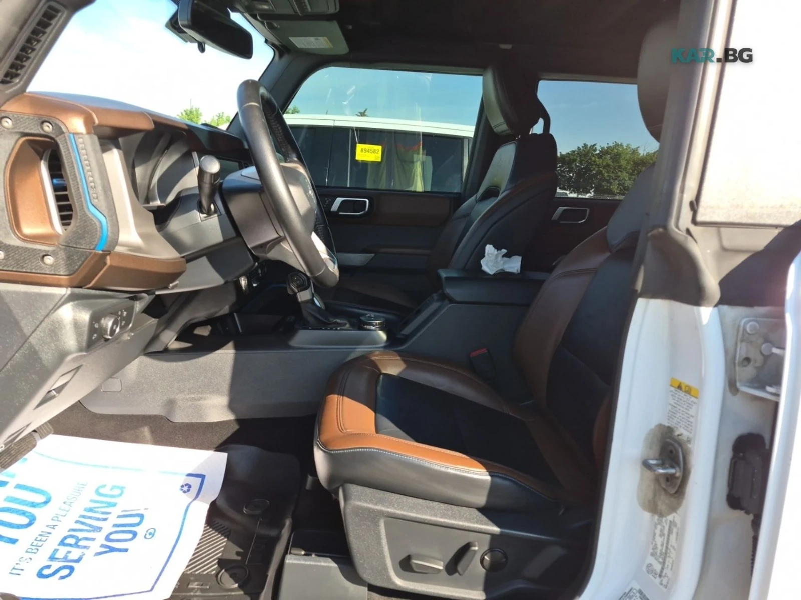 Ford Bronco OUTER BANKS Автокредит Цена до България, снимка 8 - Автомобили и джипове - 55099859