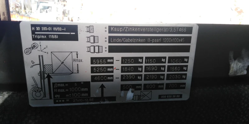 Мотокар Linde VW , снимка 4 - Индустриална техника - 52551174
