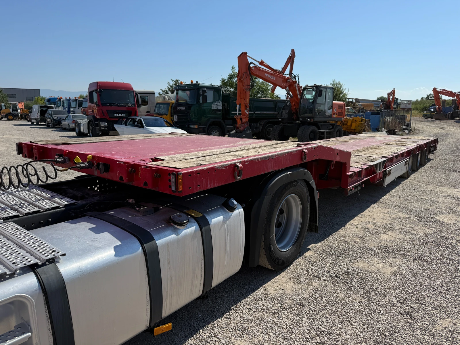 Полуремарке Goldhofer 3 ОСИ , ДЖОБОВЕ ЗА ЧЕЛЕН ТОВАРАЧ, снимка 8 - Ремаркета - 53685953