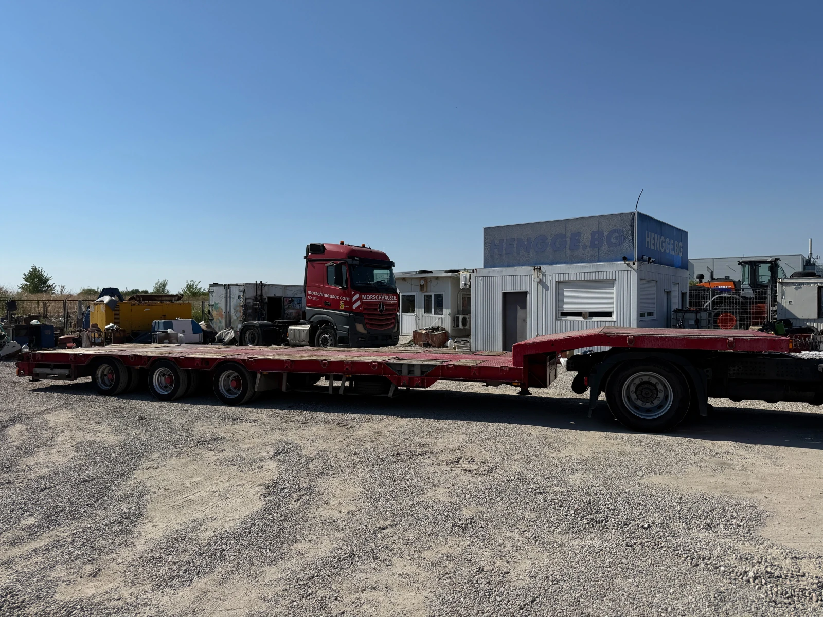 Полуремарке Goldhofer 3 ОСИ , ДЖОБОВЕ ЗА ЧЕЛЕН ТОВАРАЧ, снимка 5 - Ремаркета - 53685953