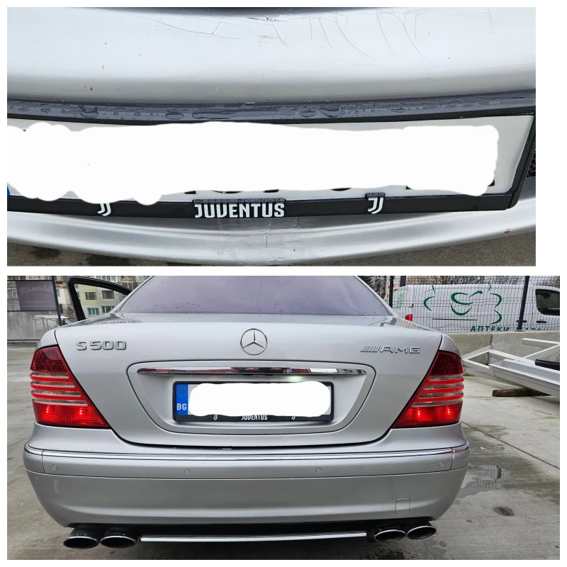 Mercedes-Benz S 500 4matic-Gas, снимка 12 - Автомобили и джипове - 48472940