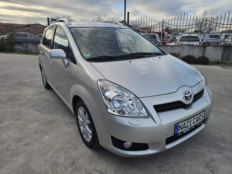 Toyota Corolla verso 1.8 vvti/ 129к.с./ FACELIFT/ 7-МЕСТНА, снимка 8 - Автомобили и джипове - 53289054