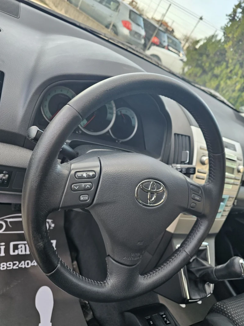 Toyota Corolla verso 1.8 vvti/ 129к.с./ FACELIFT/ 7-МЕСТНА, снимка 13 - Автомобили и джипове - 53289054