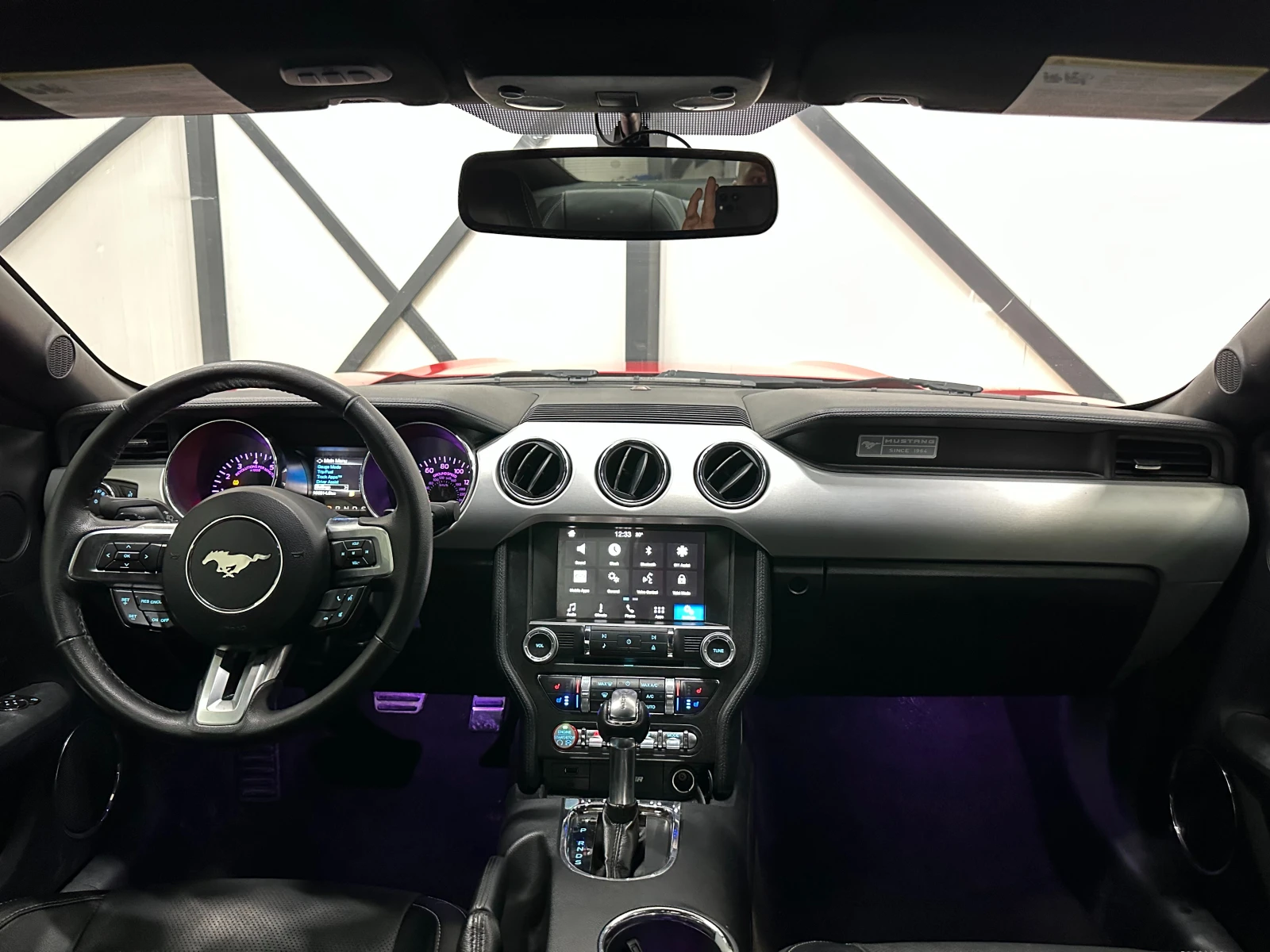 Ford Mustang * ОБДУХВАНЕ* ПОДГРЕВ* SHAKER* ECOBOOST* , снимка 11 - Автомобили и джипове - 49319342