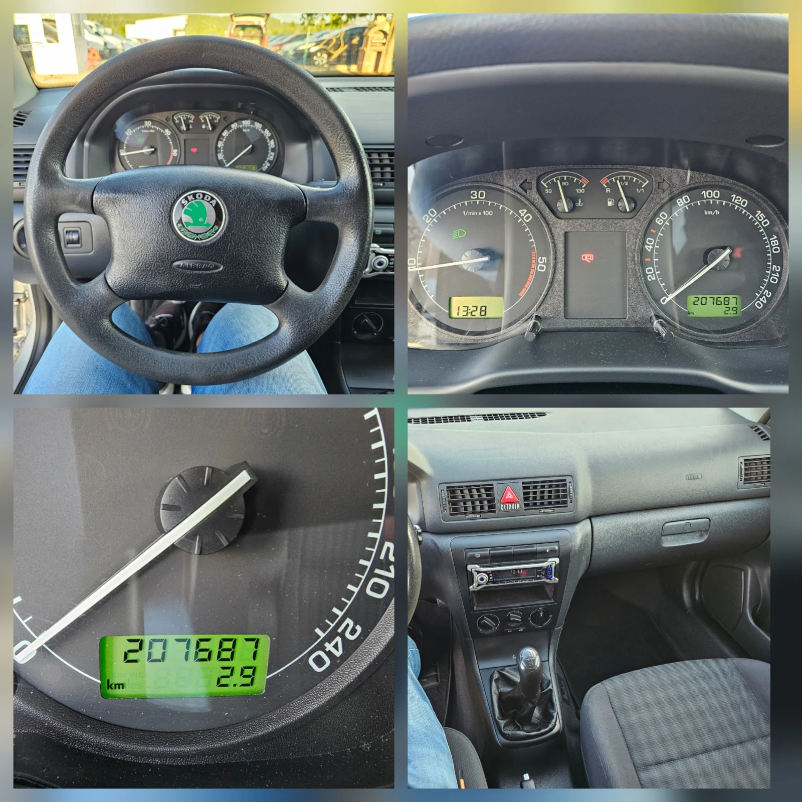 Skoda Octavia 1.9TDI 90kc  Feislift 207000km, снимка 15 - Автомобили и джипове - 54975904
