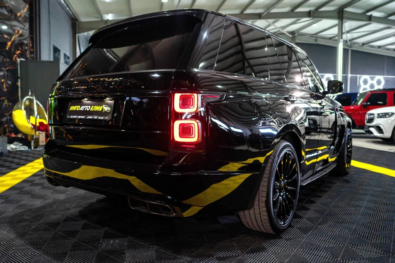 Land Rover Range Rover Sport 4.4D HAMANN BODY KIT MERID ПАНО 3ХTV ЛИЗИНГ 100%, снимка 10 - Автомобили и джипове - 54449704