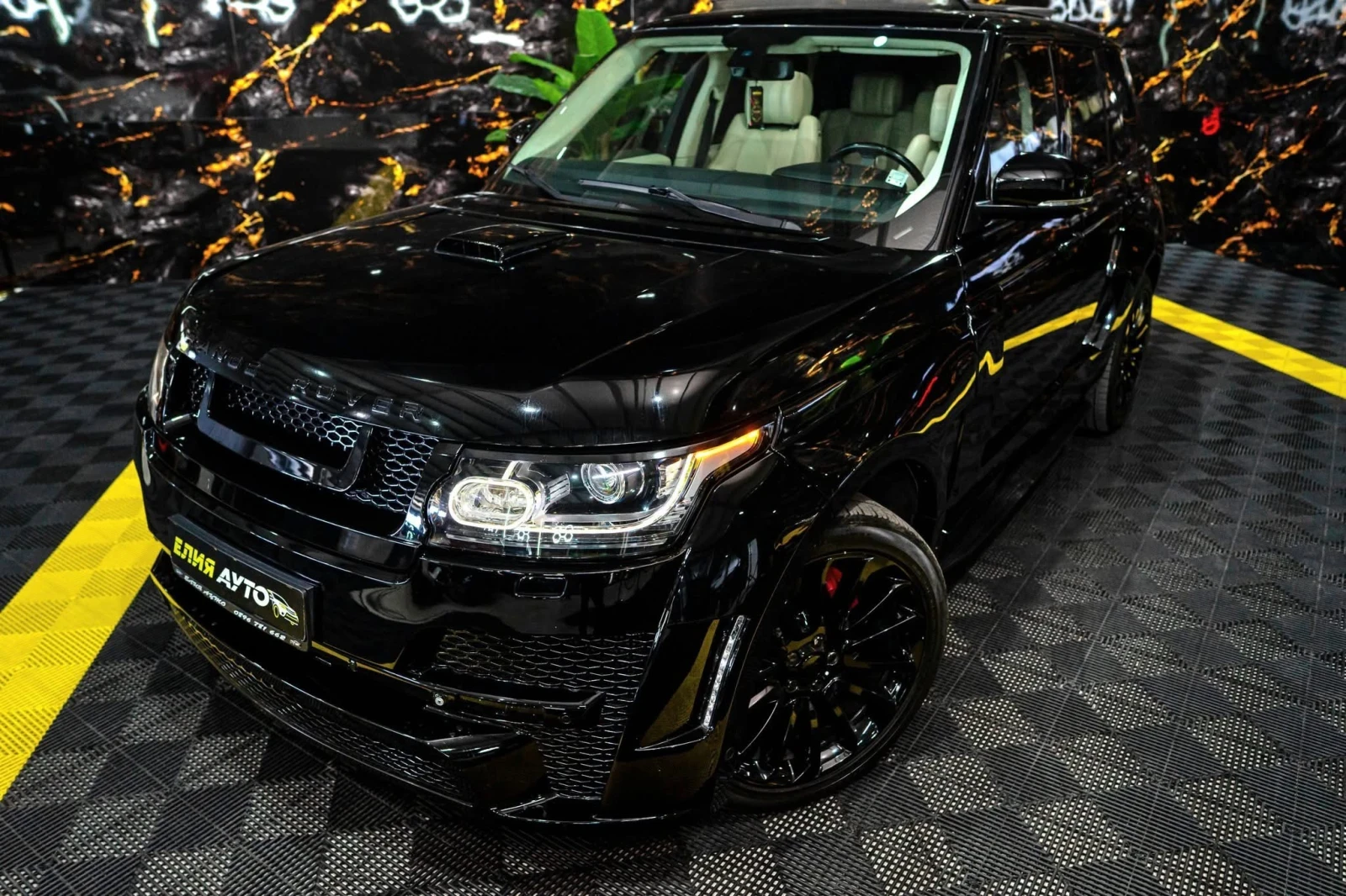 Land Rover Range Rover Sport 4.4D HAMANN BODY KIT MERID ПАНО 3ХTV ЛИЗИНГ 100%, снимка 5 - Автомобили и джипове - 54449704