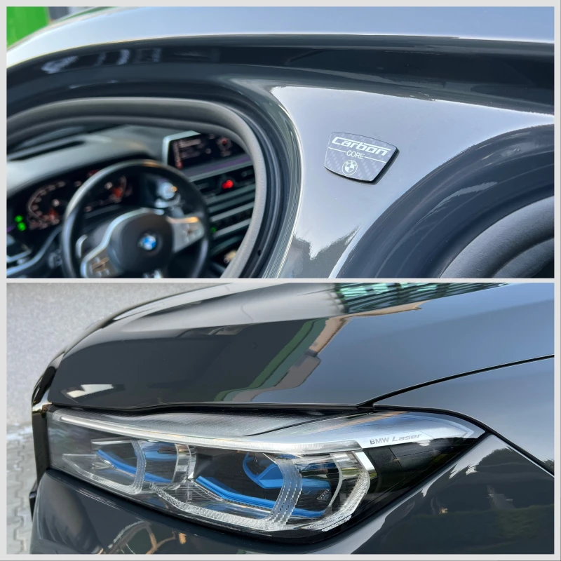 BMW 740 x-Drive* Full M-Pack* Head-up* 360 Cam* DravitGrey, снимка 17 - Автомобили и джипове - 51673243