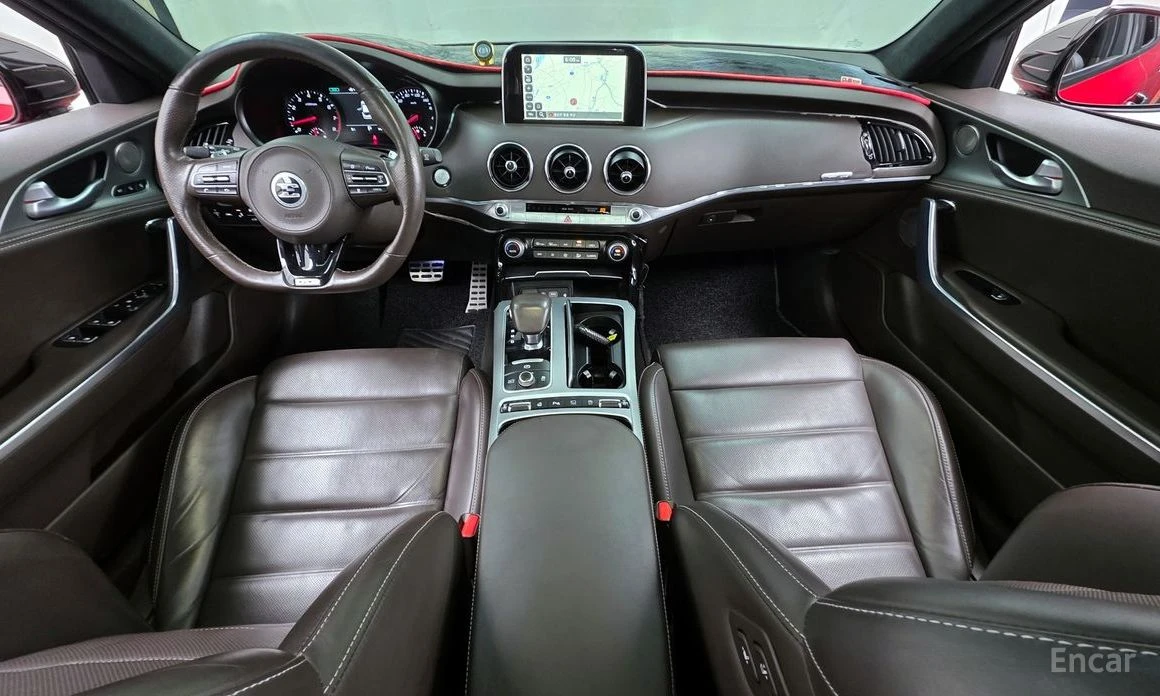 Kia Stinger GT* BREMBO* HEAD-UP* 360 CAM* ОБДУХВАНЕ* ШИБИДАХ, снимка 10 - Автомобили и джипове - 53905607