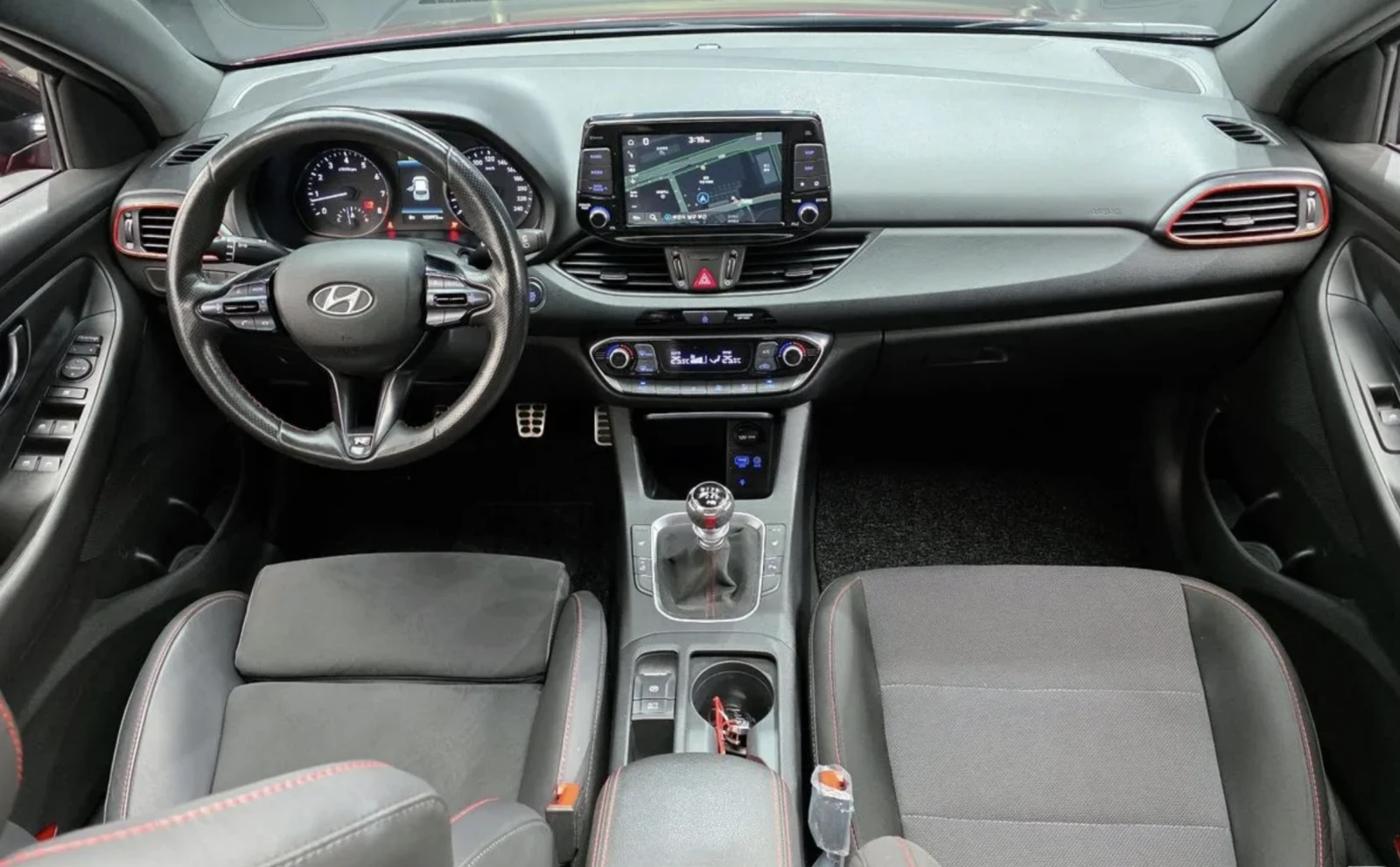 Hyundai I30 Nline/ 1.6 turbo/ ГЕНЕРАЦИЯ / ПАНАРОМА/ FULL, снимка 6 - Автомобили и джипове - 54455923