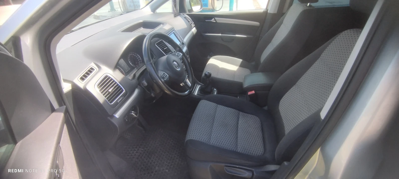 VW Sharan 2.0 tdi 140, снимка 12 - Автомобили и джипове - 54652068