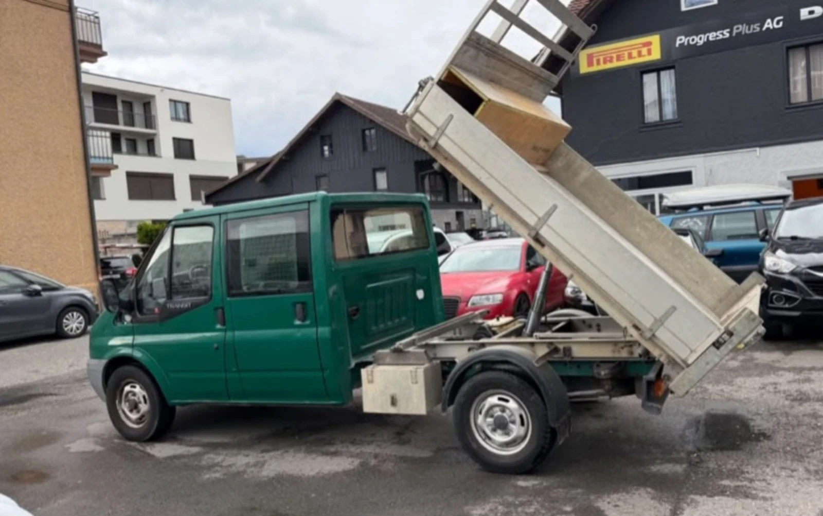 Ford Transit Самосвал/2.4-TDCI-115 кс-350 M- Двоина Кабина 5+ 1, снимка 5 - Камиони - 55391727