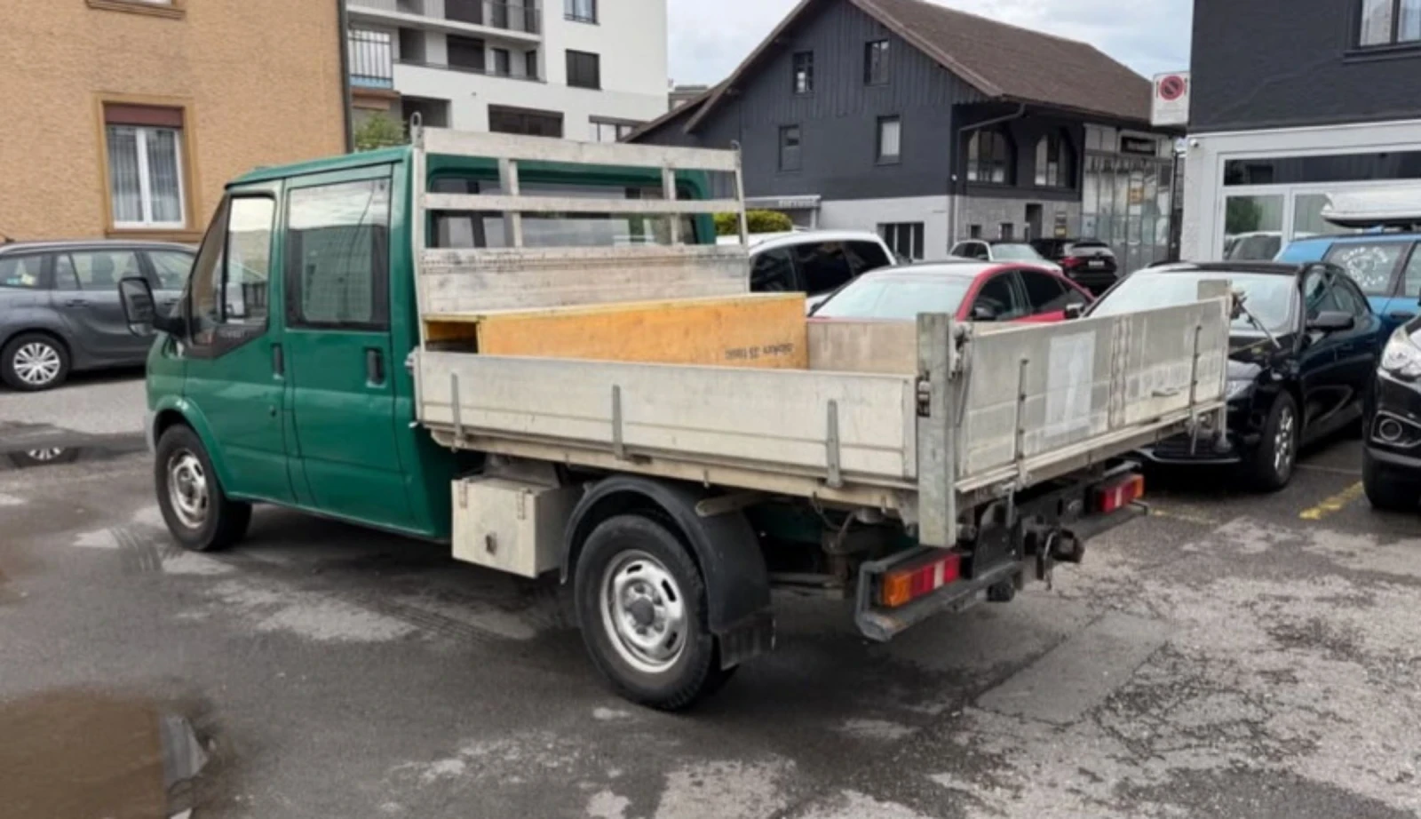 Ford Transit Самосвал/2.4-TDCI-115 кс-350 M- Двоина Кабина 5+ 1, снимка 4 - Камиони - 55391727