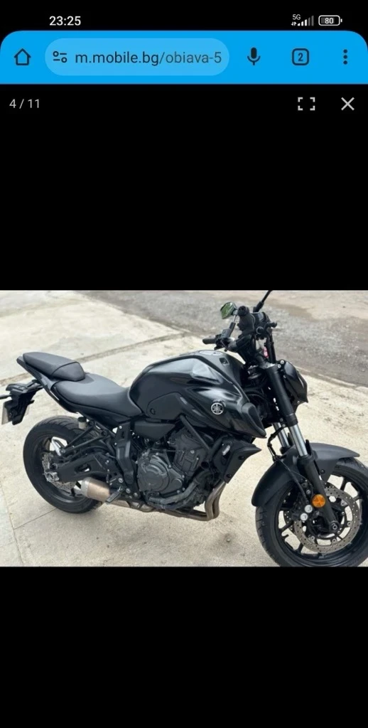 Yamaha Mt-07 Niked, снимка 6 - Мотоциклети и мототехника - 55606253