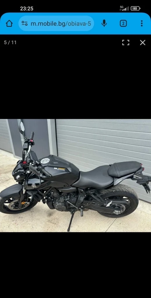 Yamaha Mt-07 Niked, снимка 4 - Мотоциклети и мототехника - 55606253