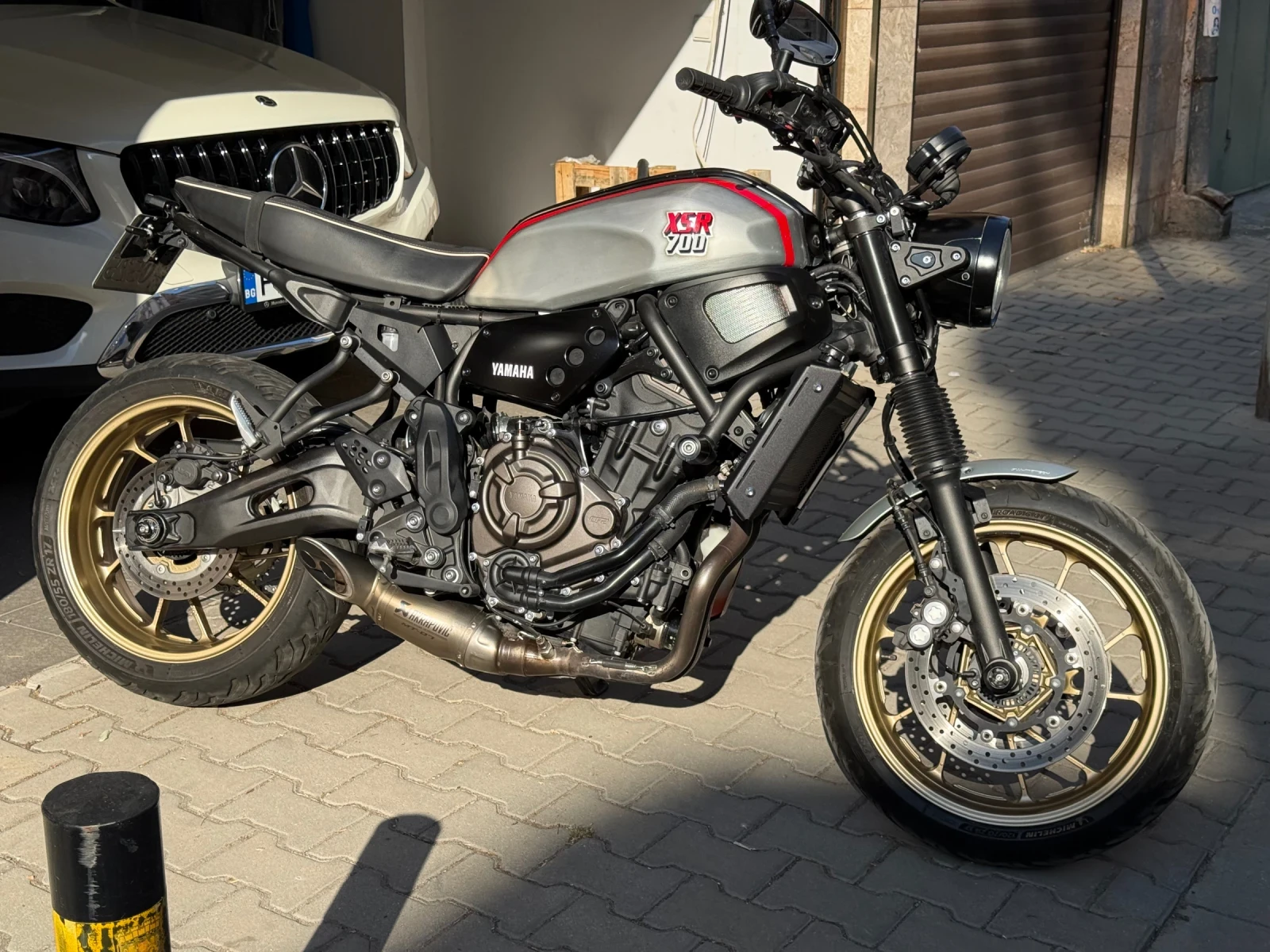 Yamaha XSR700 X-Tribute Akrapovic