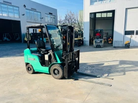 Мотокар Mitsubishi Виличен изравнител и позиционер на вилиците, снимка 5