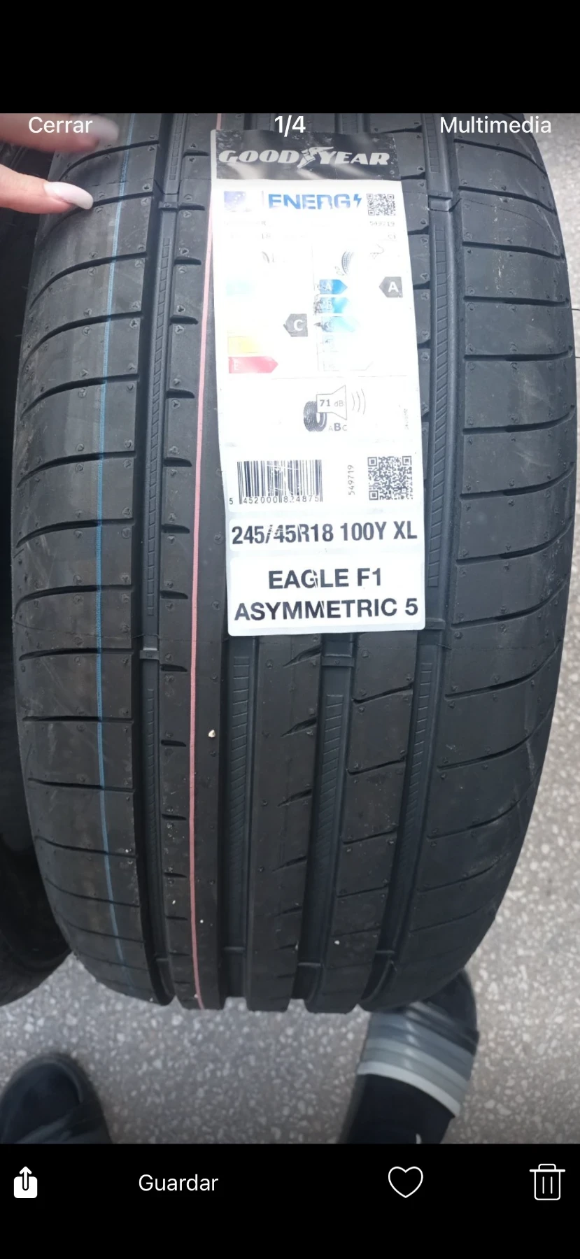 Гуми Летни 245/45R19.5