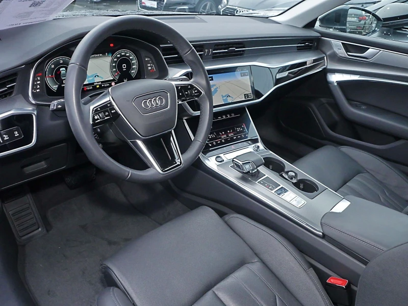 Audi A6  45TDI qu HUD, Leder, снимка 4 - Автомобили и джипове - 48247563