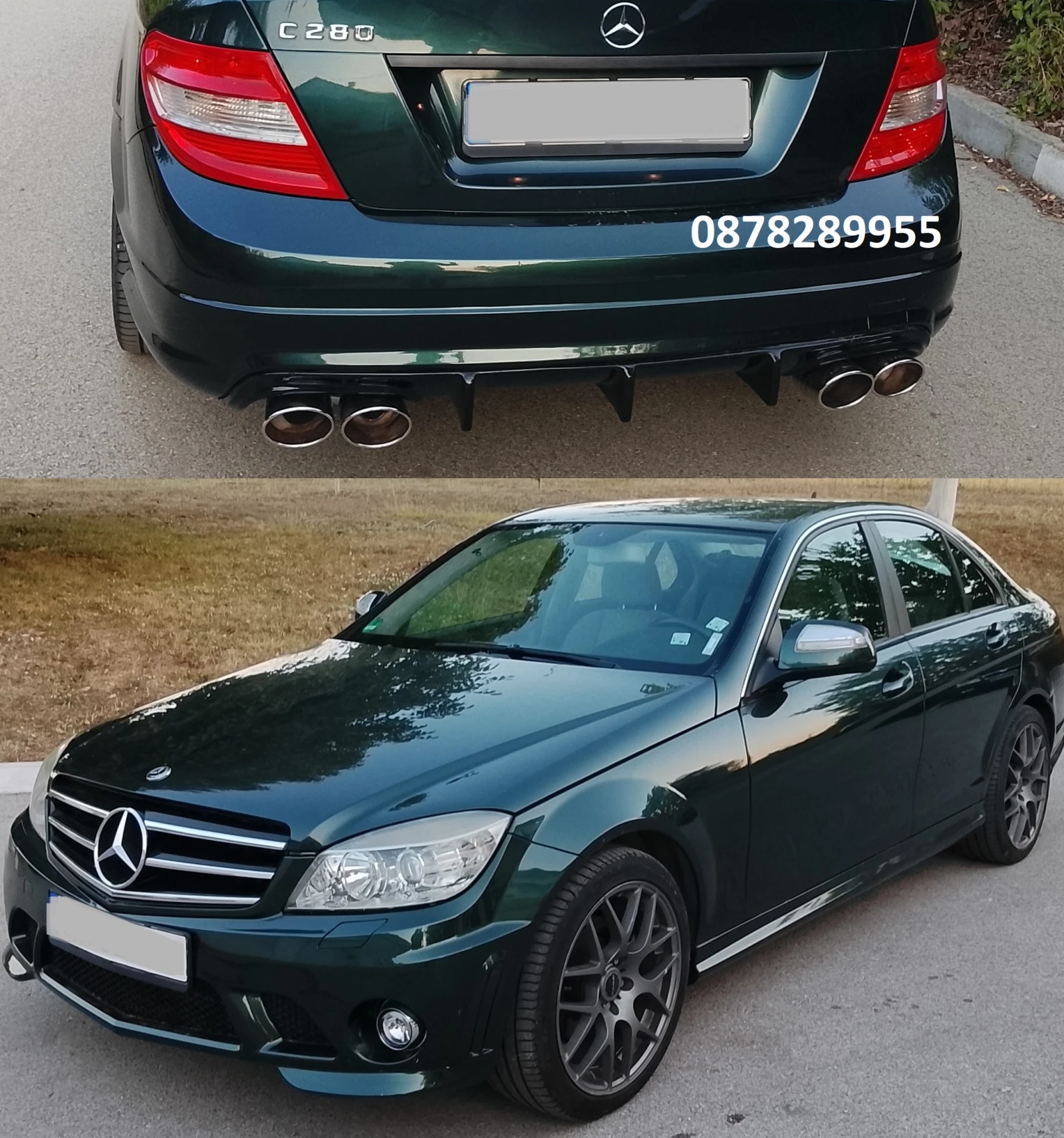 Mercedes-Benz C 280 AMG C63 ����� ����� ��������   ���  ��������� | Mobile.bg � ����������� 1