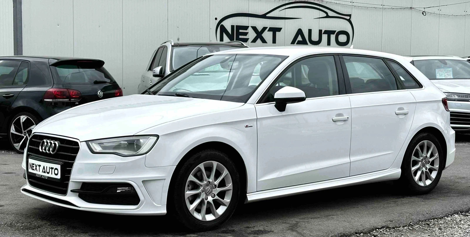 Audi A3 1.6TDI 110HP S LINE КОЖА LED EU6B