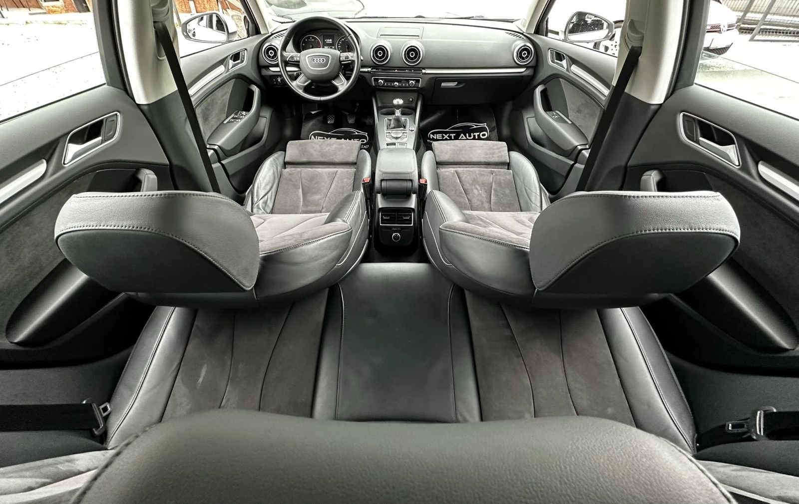 Audi A3 1.6TDI 110HP S LINE КОЖА LED EU6B, снимка 9 - Автомобили и джипове - 53916218