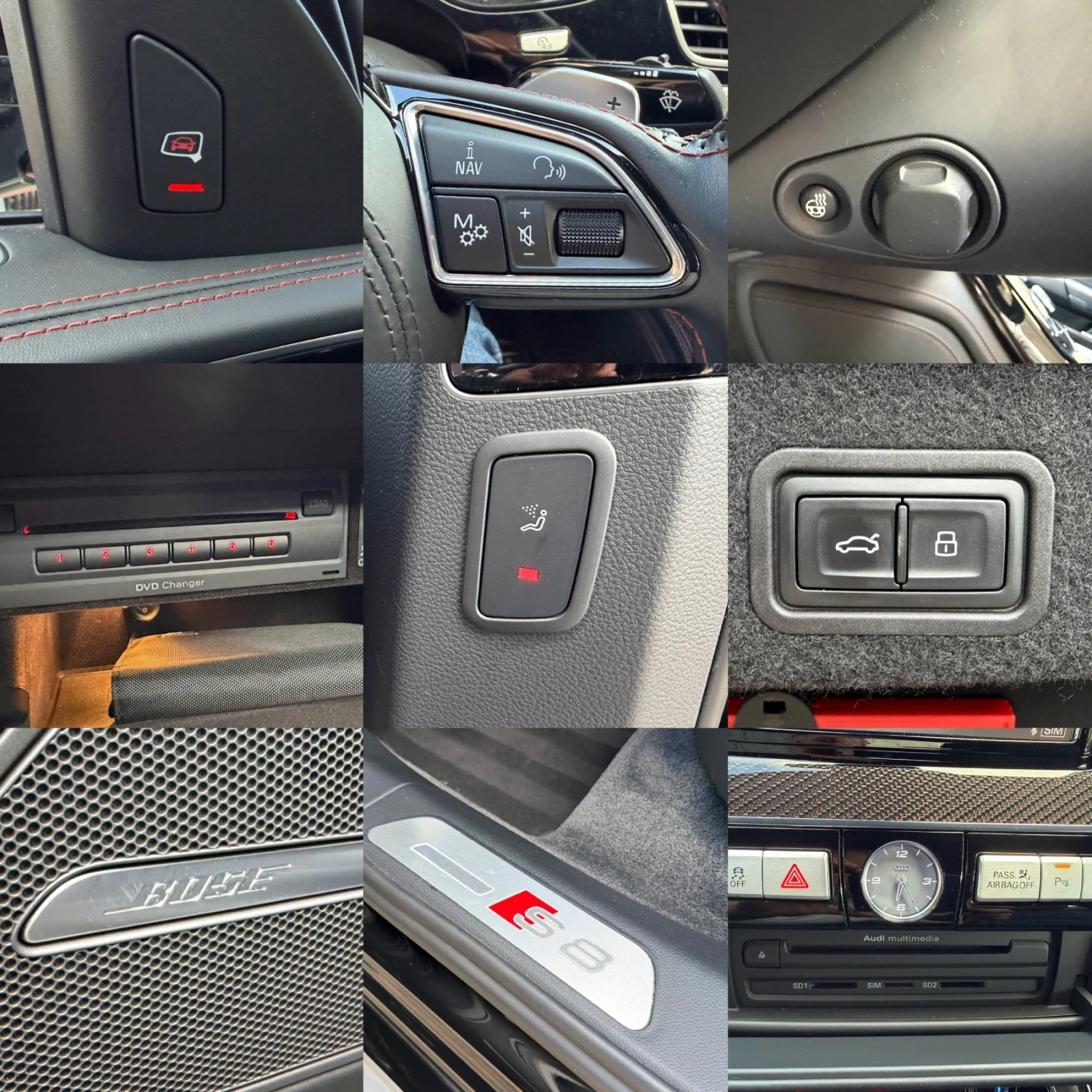 Audi S8 + #605K.C#DESIGN SELECTION#CERAMIC#FULL FULL FULL, снимка 16 - Автомобили и джипове - 54694433
