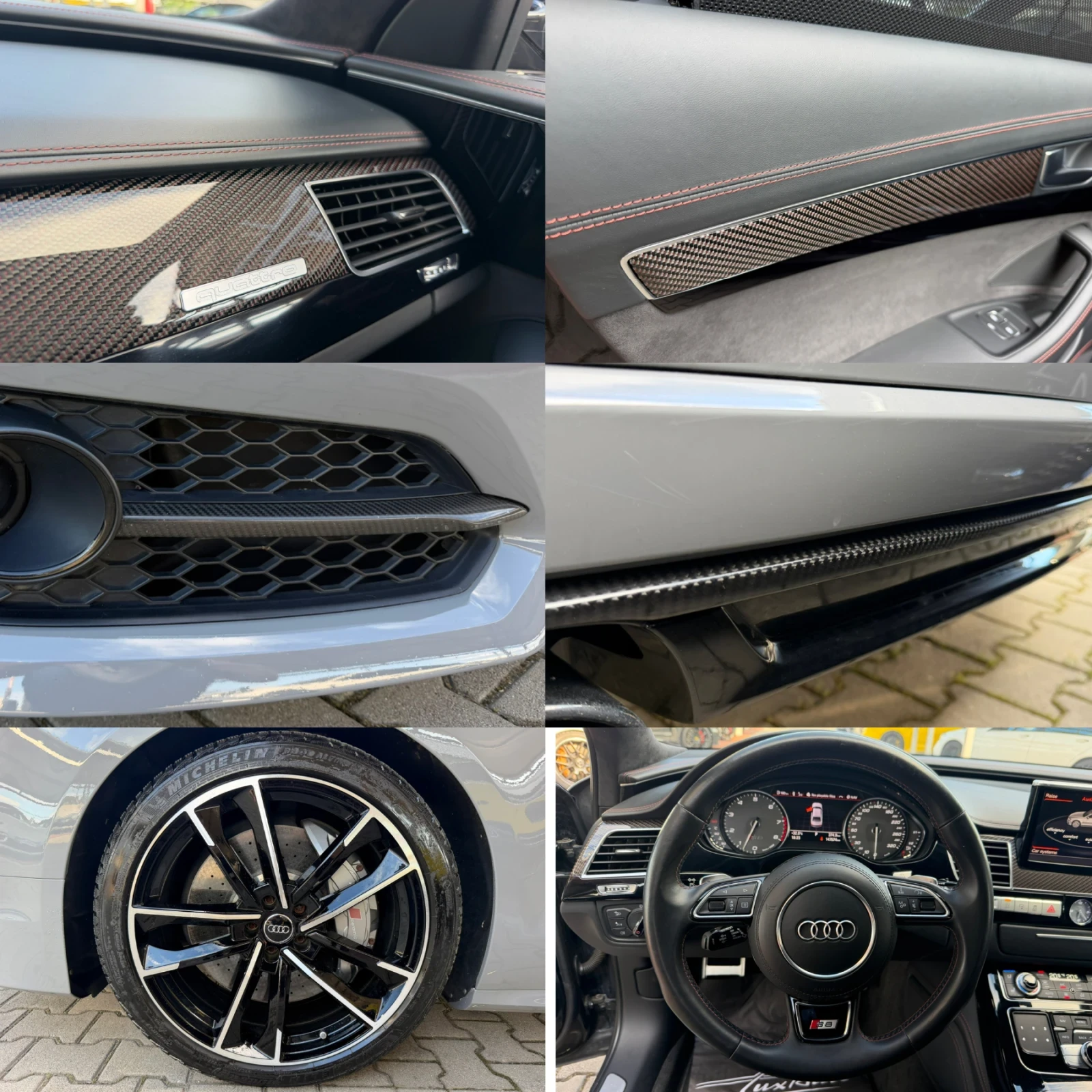 Audi S8 + #605K.C#DESIGN SELECTION#CERAMIC#FULL FULL FULL, снимка 15 - Автомобили и джипове - 54694433