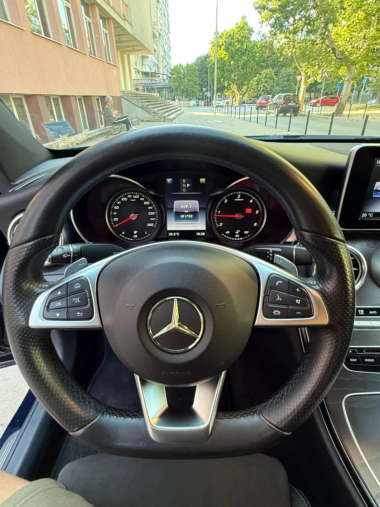 Mercedes-Benz C 220 CDI Coupe AMG, снимка 14 - Автомобили и джипове - 55480127