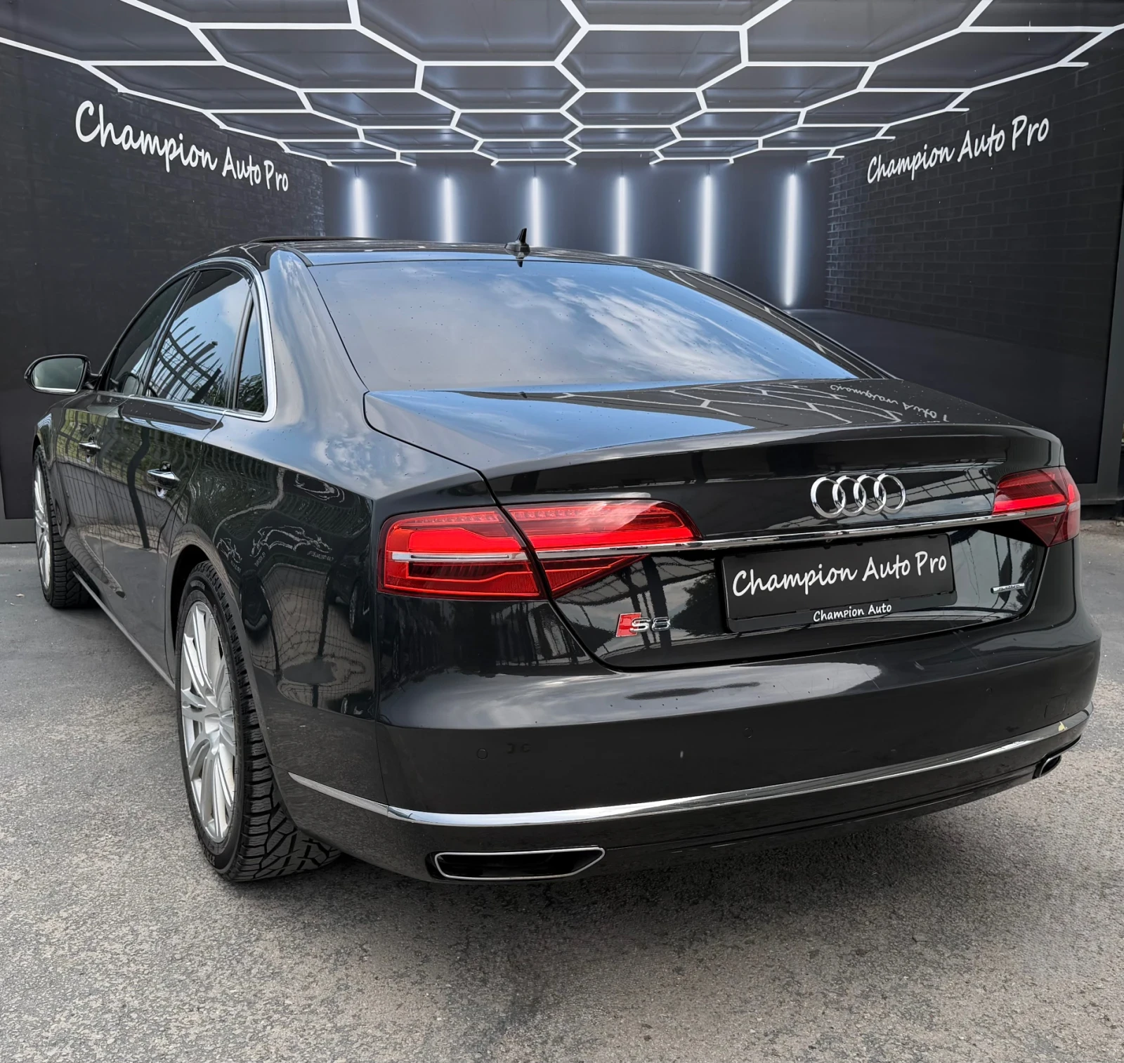 Audi A8 Matrix Long , снимка 4 - Автомобили и джипове - 55351327