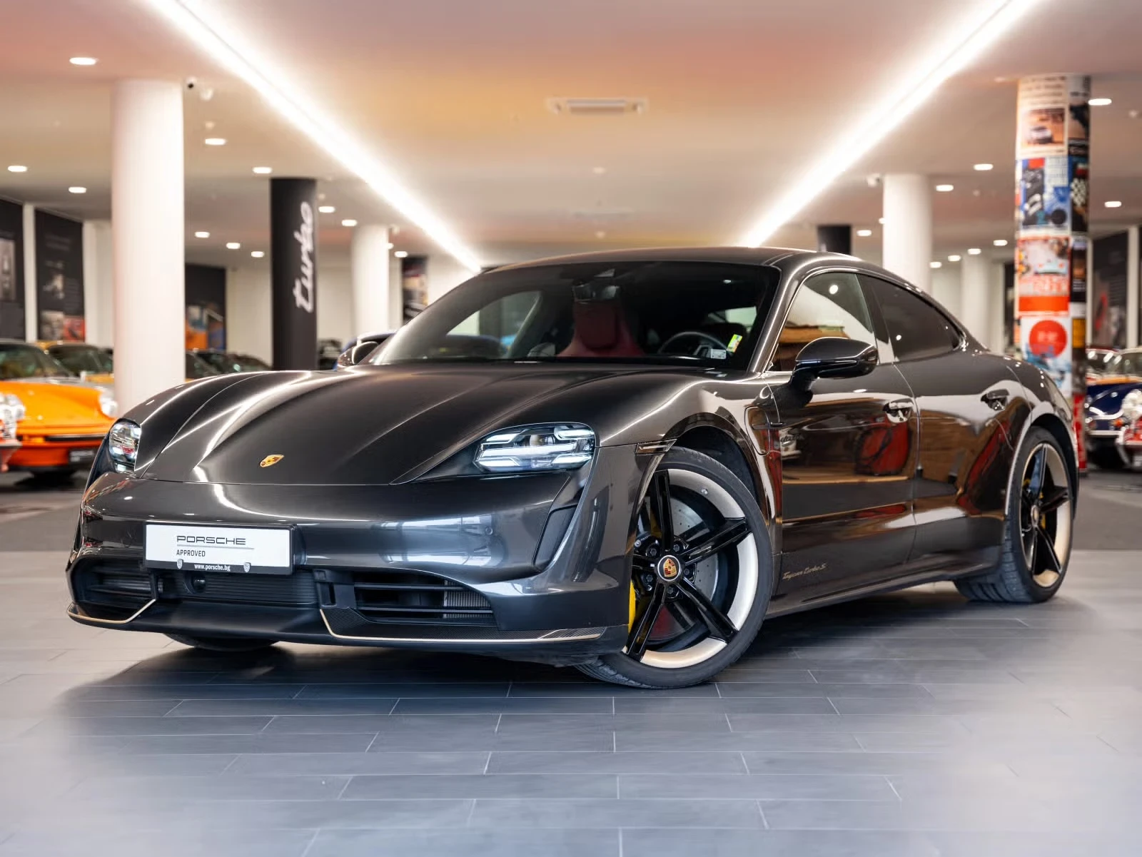 Porsche Taycan Turbo s Porsche approved 