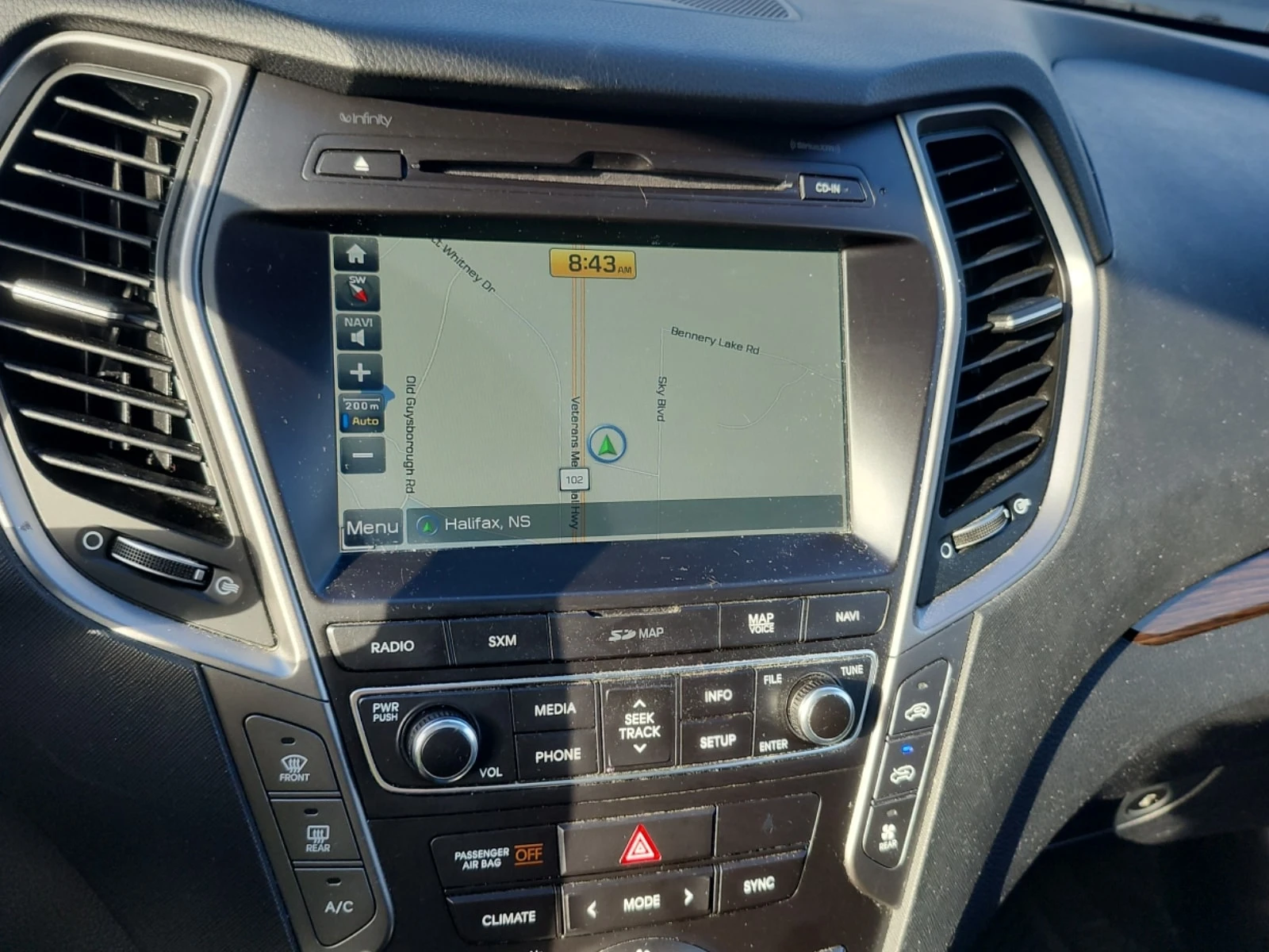 Hyundai Santa fe XL * 3.3 V6 * Luxury * CARFAX * , снимка 8 - Автомобили и джипове - 56013539