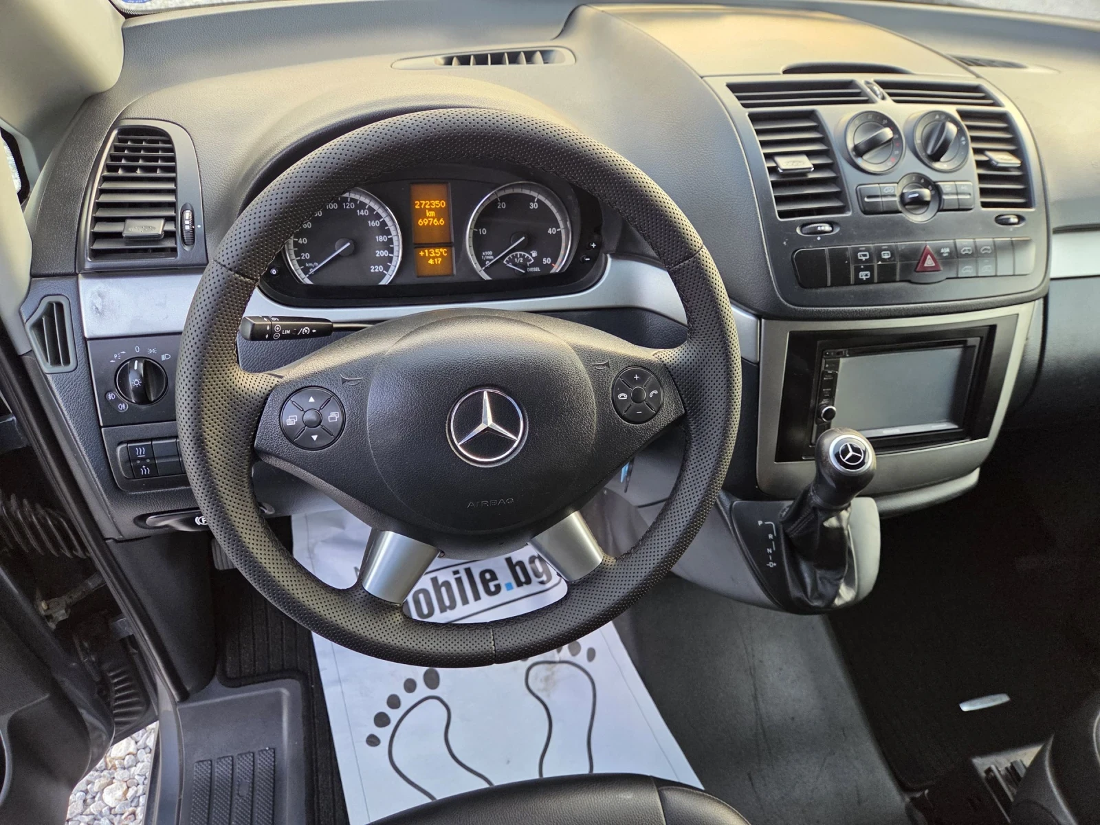 Mercedes-Benz Vito 122 CDI, V6, Макси, Автомат, Климатик, Нави - изображение 10