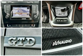 VW Golf GTD 184HP Е6В DYNAUDIO DSG NAVI СВЕТЕЩ ТАВАН, снимка 14