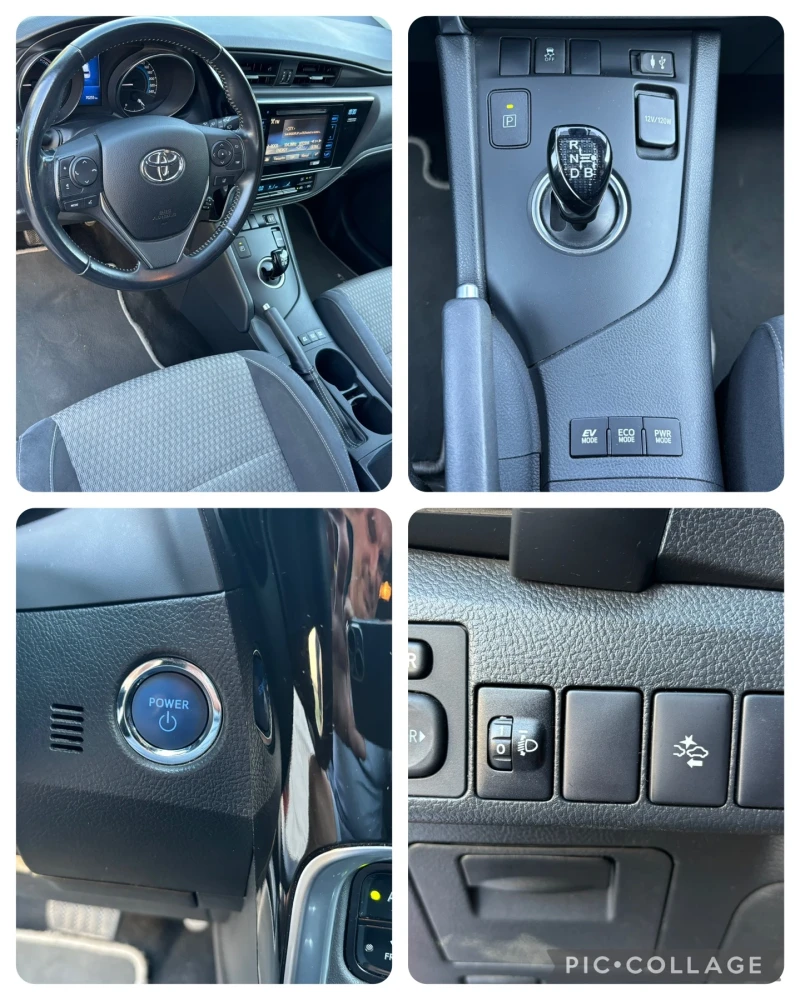 Toyota Auris 1, 8 Hibrid /Фабрична Гаранция , снимка 14 - Автомобили и джипове - 46889081