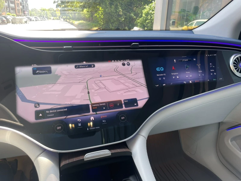 Mercedes-Benz EQS 580 4Matic AMG Line = MGT Select 2 = Гаранция, снимка 13 - Автомобили и джипове - 50886230