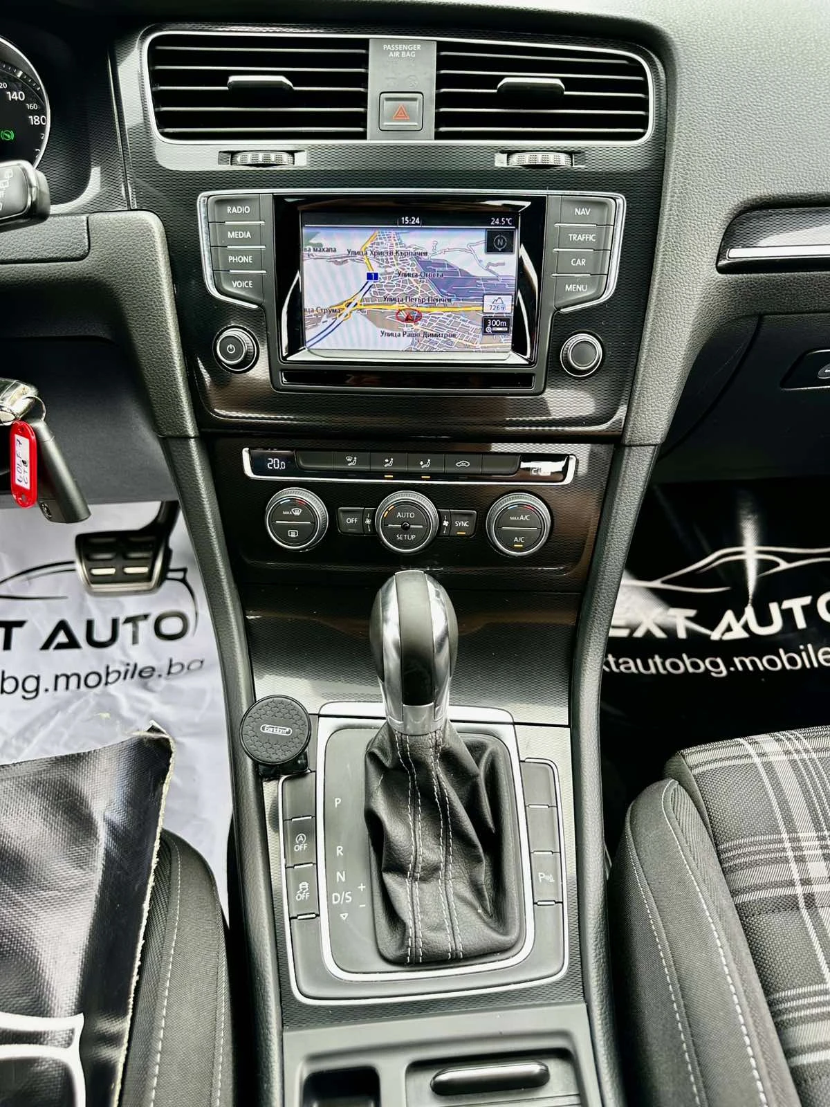VW Golf GTD 184HP Е6В DYNAUDIO DSG NAVI СВЕТЕЩ ТАВАН, снимка 11 - Автомобили и джипове - 55136239