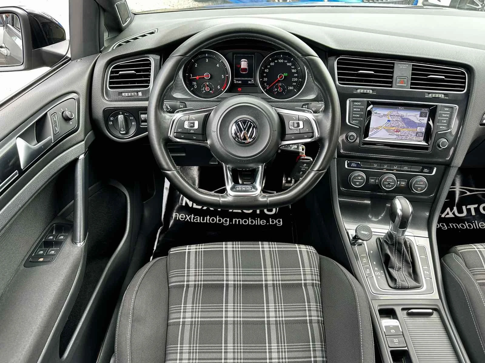 VW Golf GTD 184HP Е6В DYNAUDIO DSG NAVI СВЕТЕЩ ТАВАН, снимка 10 - Автомобили и джипове - 55136239
