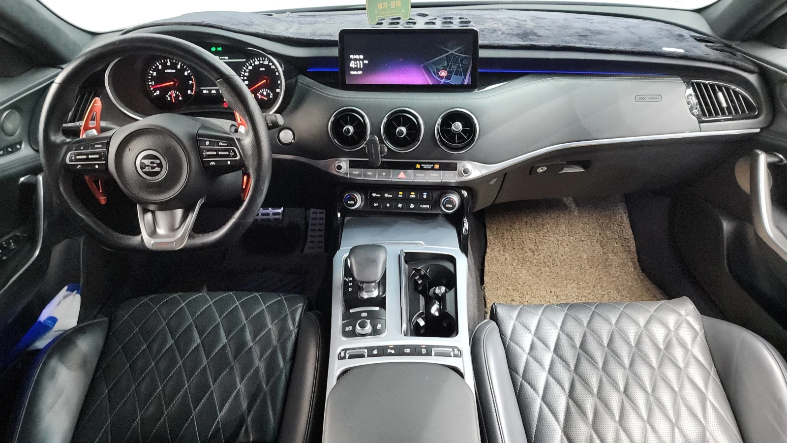 Kia Stinger MASTER GT 3.3 Turbo* ПОДГРЕВ/ОБДУХ* hellascars.bg , снимка 7 - Автомобили и джипове - 55562928