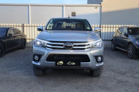 Toyota Hilux 2.4 D-4D 4x4 DoubleCAB KeyGO KAM Xenon SzH 35Kkm , снимка 2