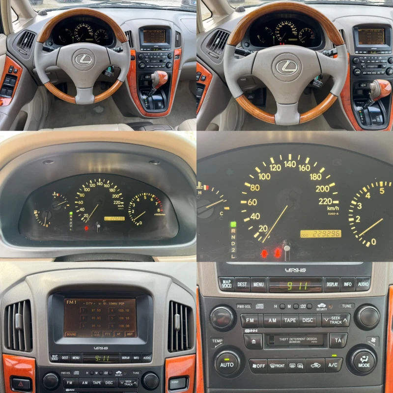 Lexus RX 300 4x4 / ГАЗ / ТЕГЛИЧ / ИТАЛИЯ, снимка 15 - Автомобили и джипове - 48892956