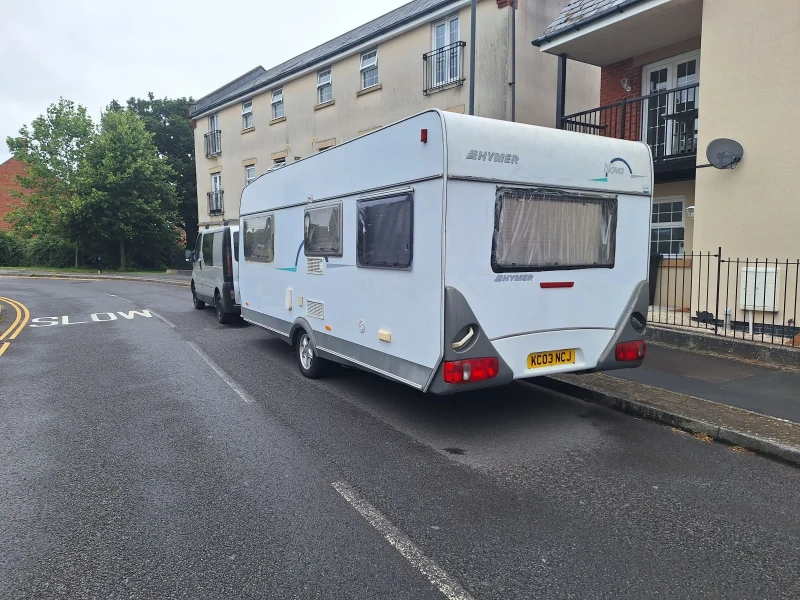 Каравана HYMER / ERIBA Nova 535, снимка 2 - Каравани и кемпери - 52531794