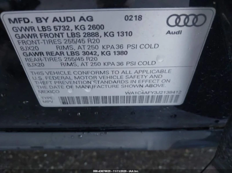 Audi SQ5 3l 3.0T Premium Plus, снимка 9 - Автомобили и джипове - 53250457