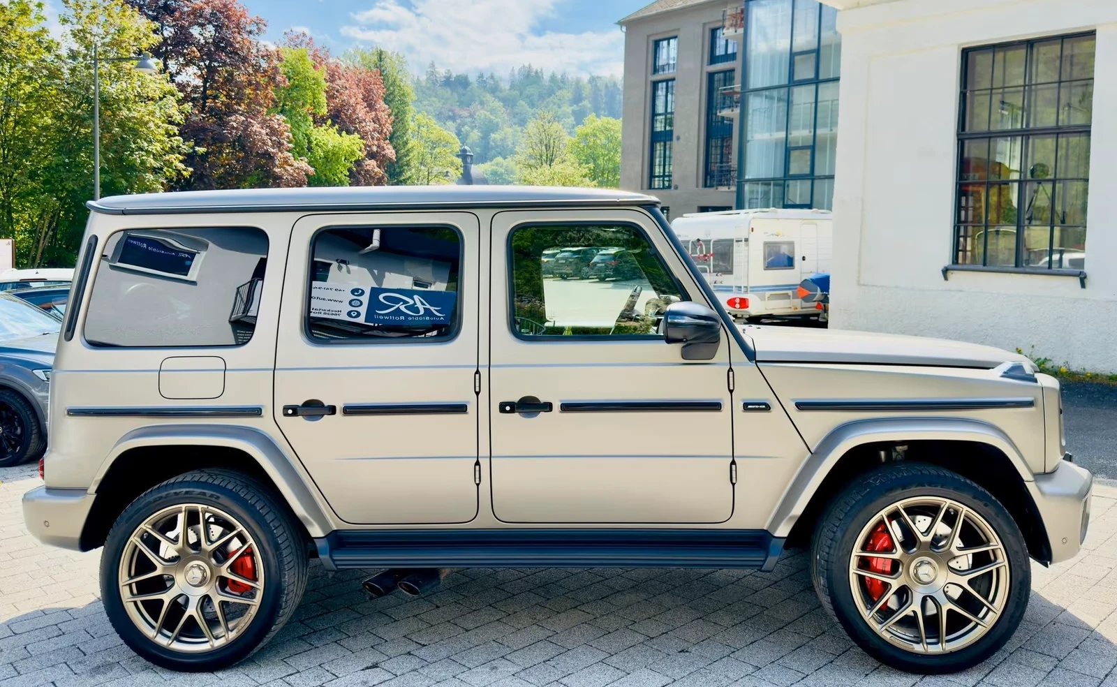Mercedes-Benz G 63 AMG * PERFORMANCE* MAGNO* BURM* 360 CAM* DISTR* KEYLES, снимка 4 - Автомобили и джипове - 54680189