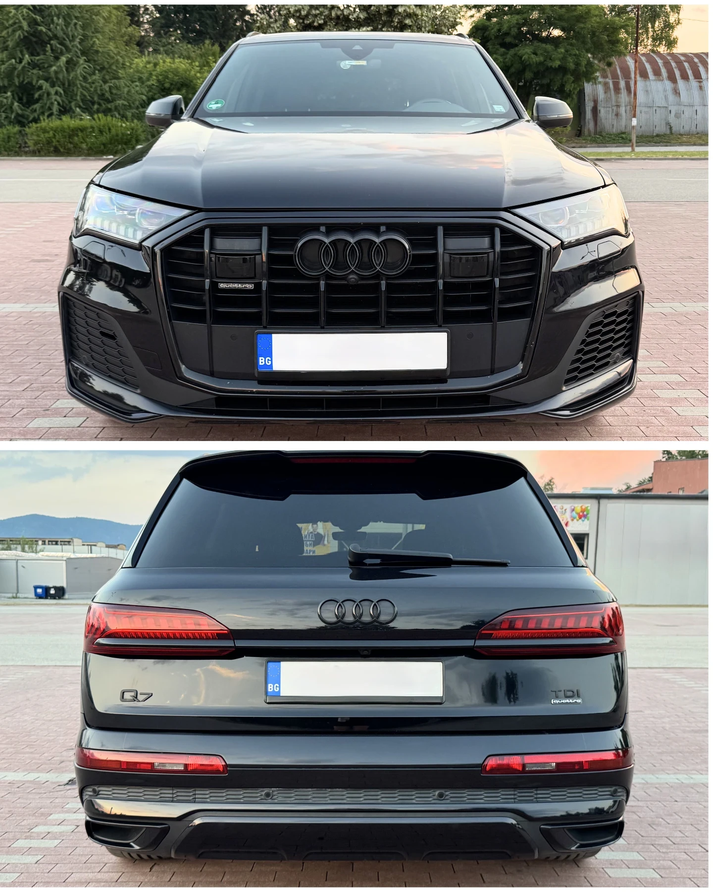 Audi Q7 S Line BLACK EDITION, снимка 4 - Автомобили и джипове - 55070128