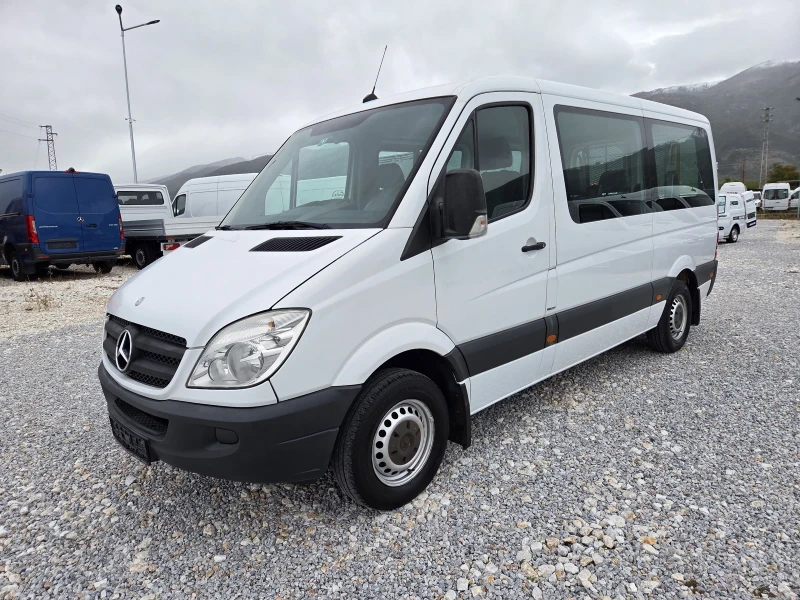Mercedes-Benz Sprinter 313 CDI, Пътнически, 9 местен, Климатик,  Рампа