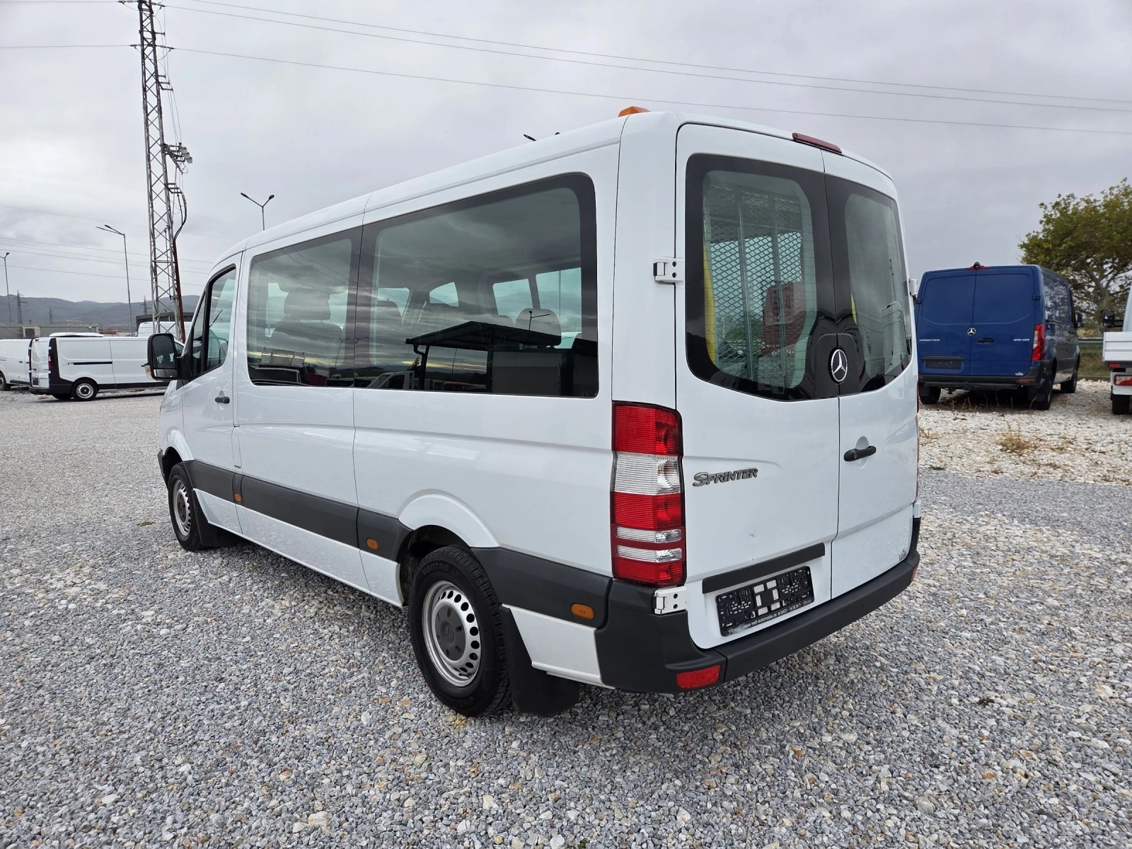 Mercedes-Benz Sprinter 313 CDI, Пътнически, 9 местен, Климатик,  Рампа - изображение 3