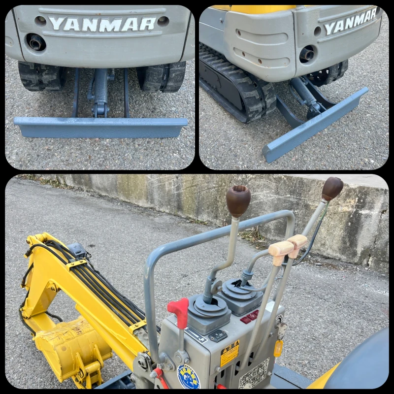 Багер Yanmar B08 / Като Нов!!!, снимка 15 - Индустриална техника - 47215639